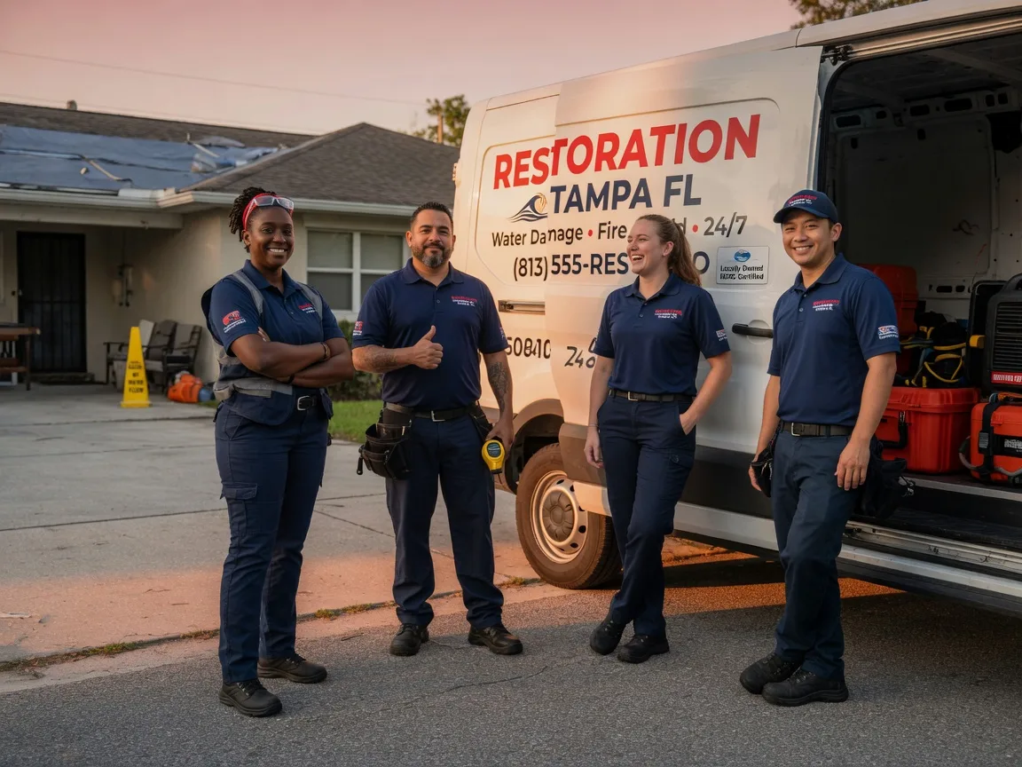 Water Damage Restoration company in Springdale, AR